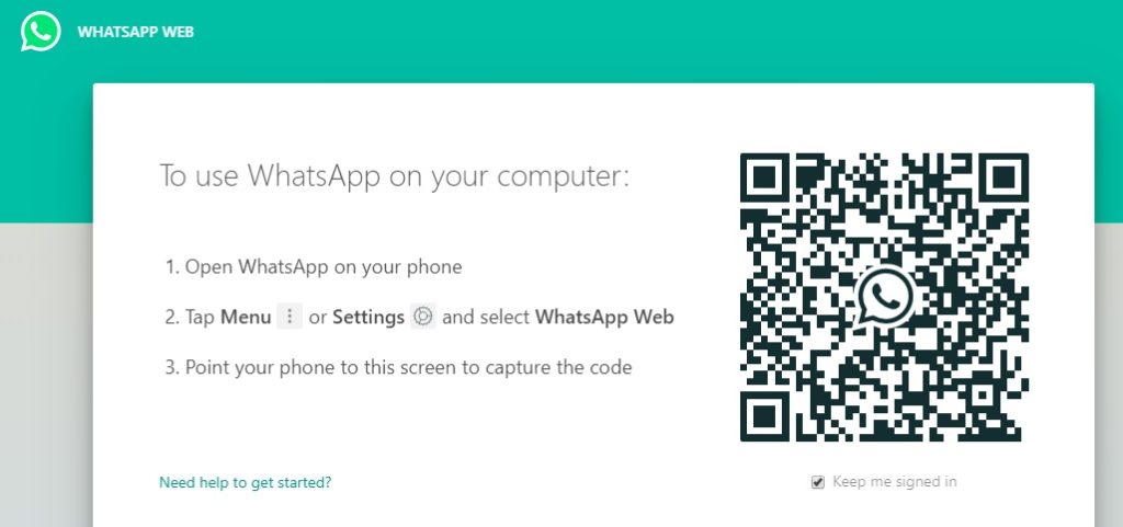 How to use Whatsapp barcode