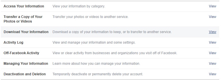 recover facebook deleted messages