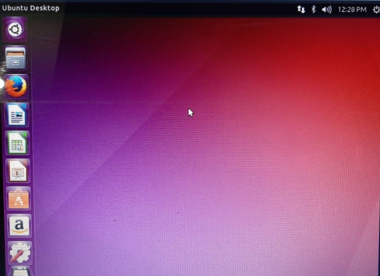 Desktop of ubuntu